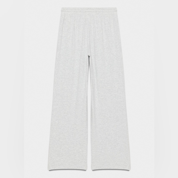 Aritzia Matching Set Destination Longsleeve Recharge Pant Heather Light Grey - Picture 10 of 15